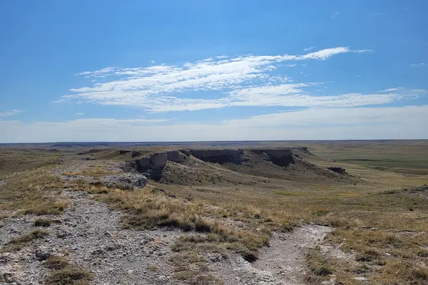 The view from the Daemonelix Trail