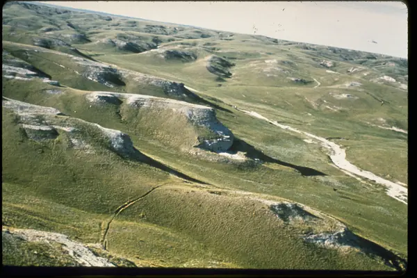 Mixed-grass prairie and badlands