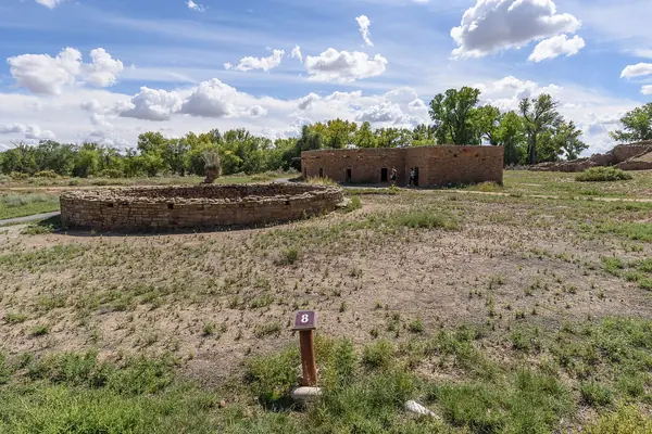 The restored Great Kiva