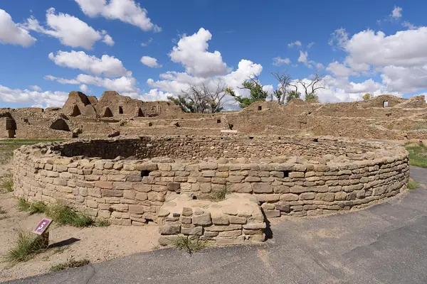 Stone walls of the great house