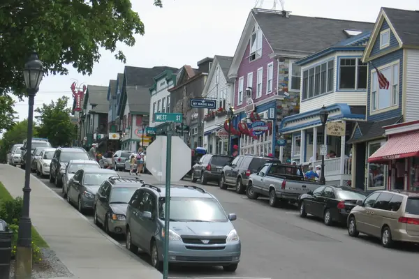 Downtown shops on Main Street