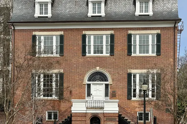 The historic brick house on Capitol Hill
