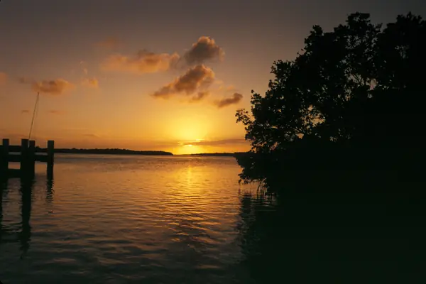 Sunset over Biscayne Bay