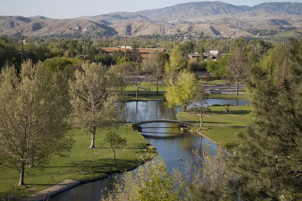 The Boise River and Ann Morrison Park