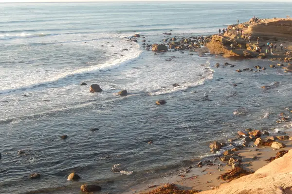 Tide pools at the point