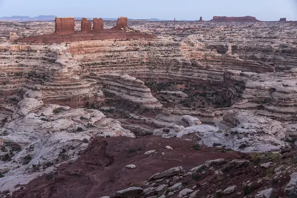 Evening light on the Chocolate Drops
