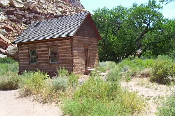The historic Fruita schoolhouse