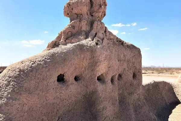 The Great House under its protective shelter