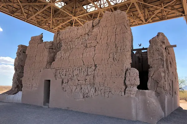 The west facade