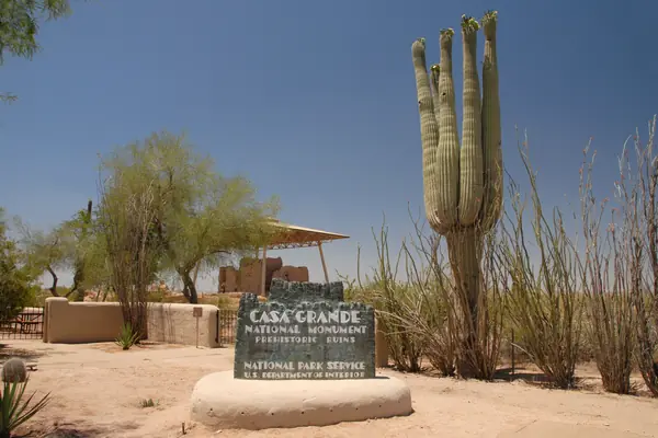 The ruins in the Sonoran Desert