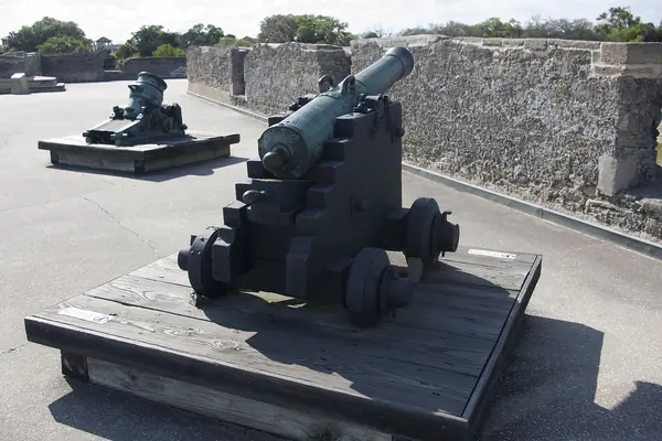 Cannon on the gun deck