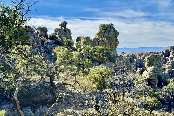 Hoodoos along Echo Canyon