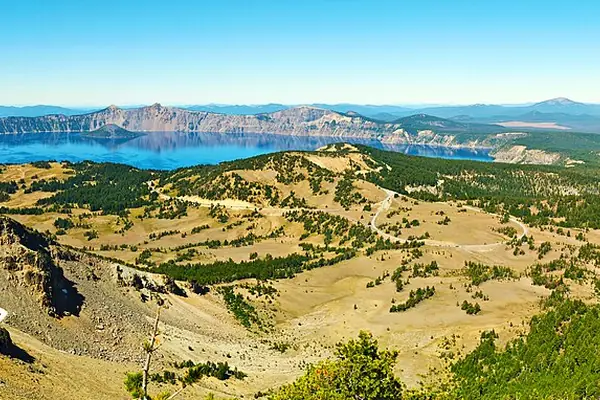 Panorama of the lake