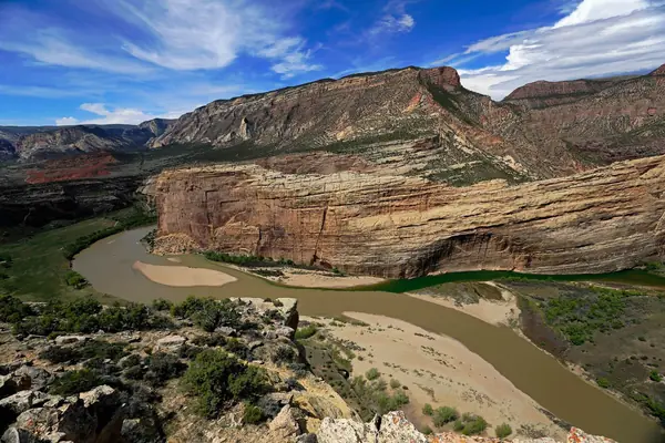 The Green and Yampa rivers meet