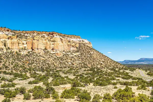 Bluffs above the malpais