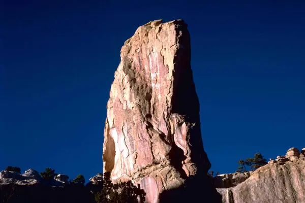 El Morro's sandstone headland