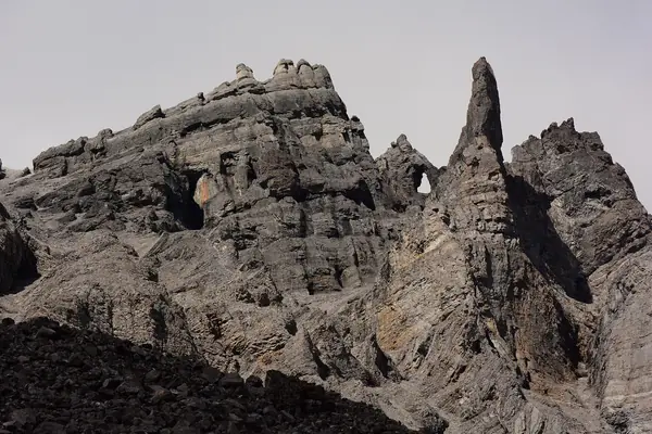 The granite spires of the Arrigetch Peaks