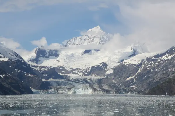 Johns Hopkins Glacier below Mount Wilbur