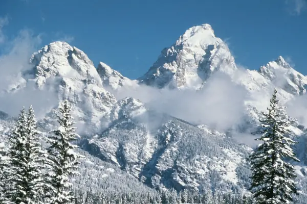 The Tetons in winter