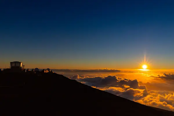 Sunset from the summit