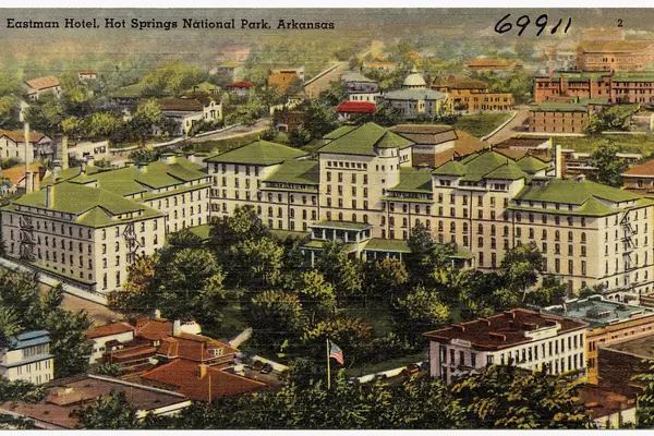 The historic Eastman Hotel