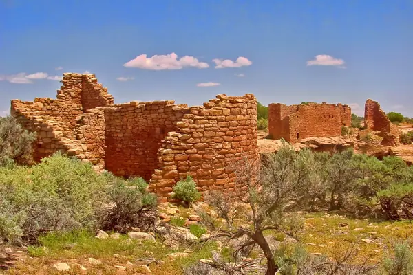 The Square Tower above the canyon head