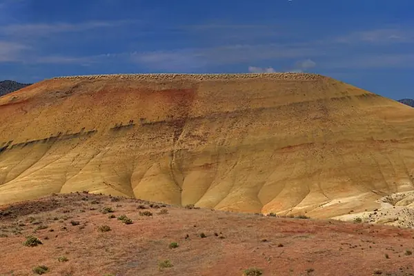Banded hills of the John Day country