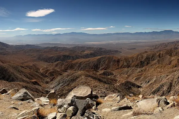 The desert from Keys View