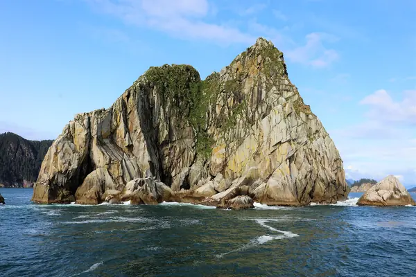 A sea stack off the coast