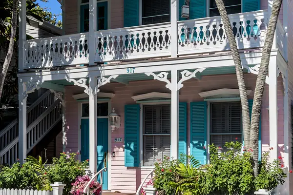 Colorful conch houses