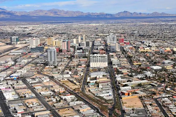 The Strip from above
