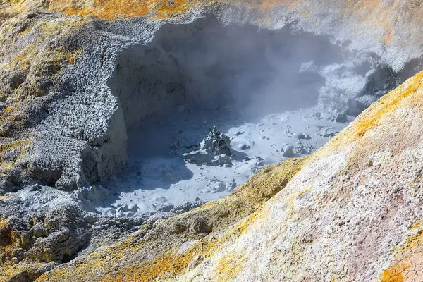 A mudpot at Sulphur Works