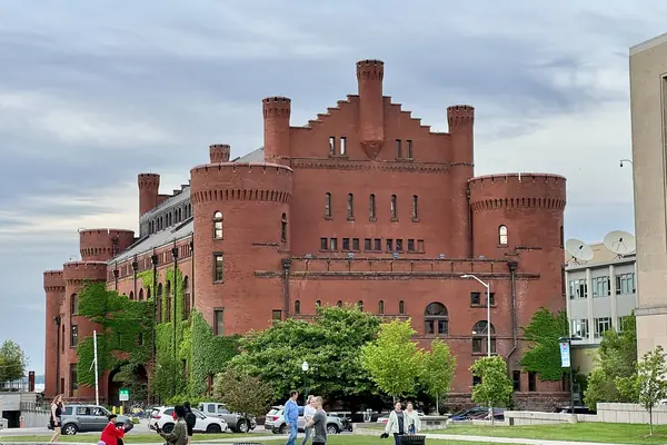 The historic Red Gym at UW-Madison