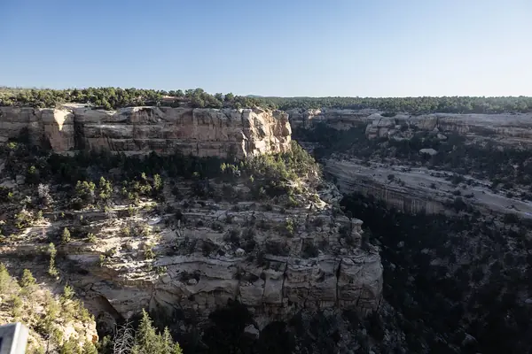 The canyons of the mesa