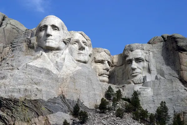 The four presidents of Mount Rushmore