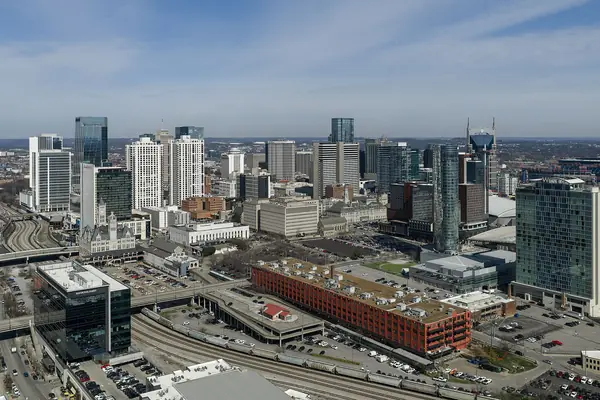 The Nashville skyline