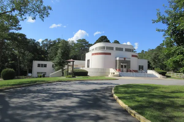 The reconstructed Earth Lodge