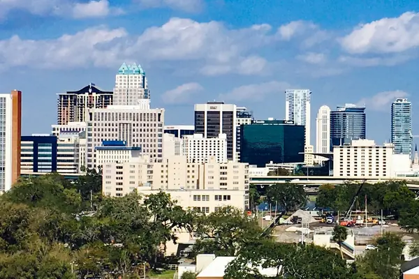 The downtown skyline