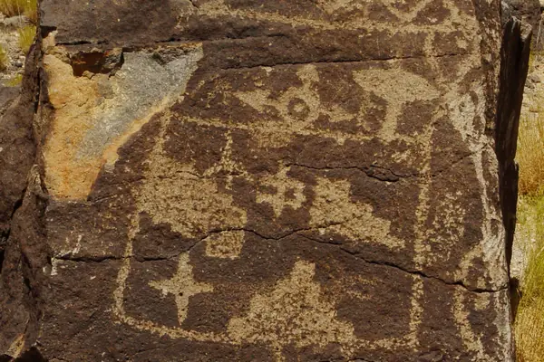 Centuries-old rock carvings
