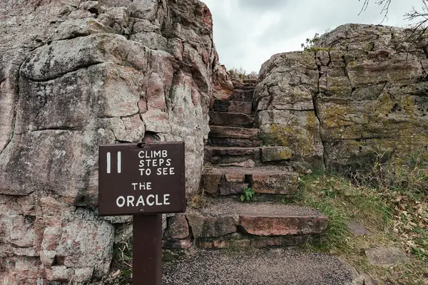 The Oracle rock formation