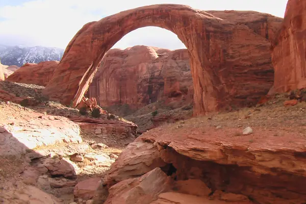 Rainbow Bridge, a vast natural arch