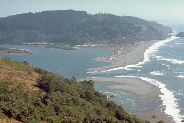 The park's wild coastline