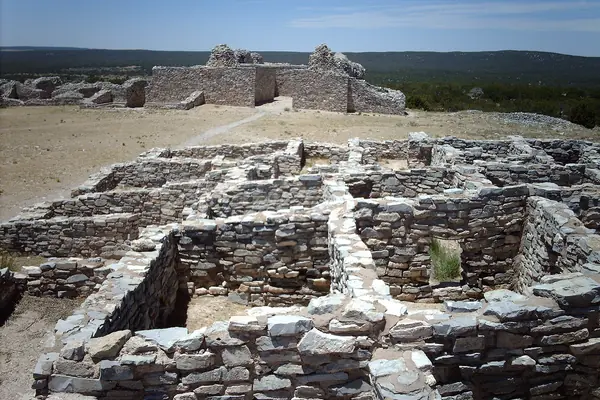 Gran Quivira's pueblo and mission