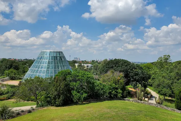 The Botanical Garden conservatory