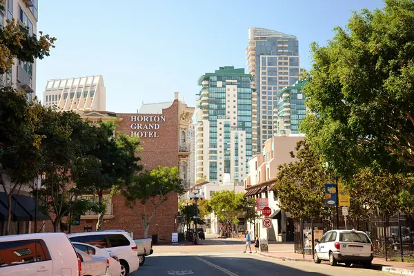 The downtown skyline