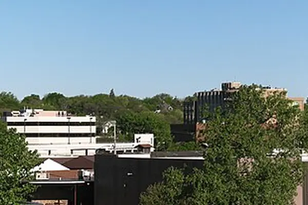 The Sioux Falls skyline