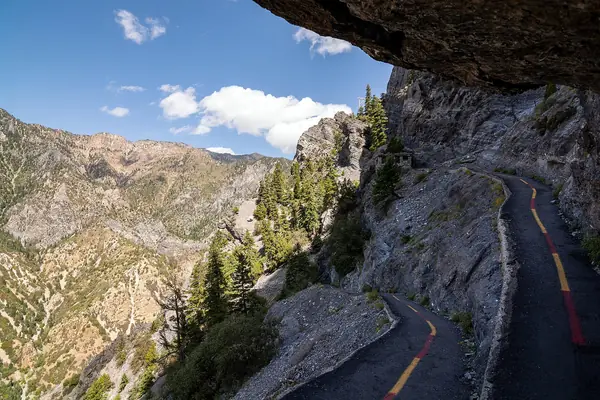 American Fork Canyon, the route to the cave