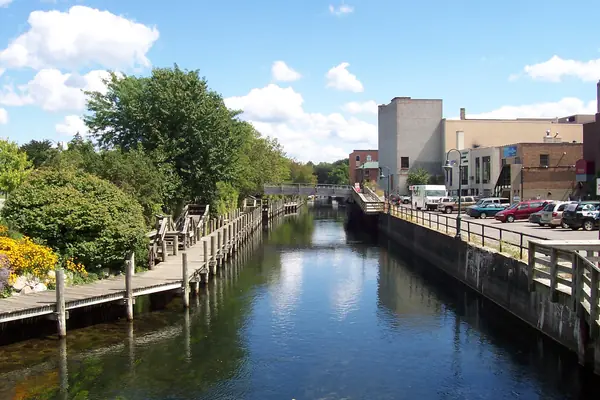 The Boardman River through downtown