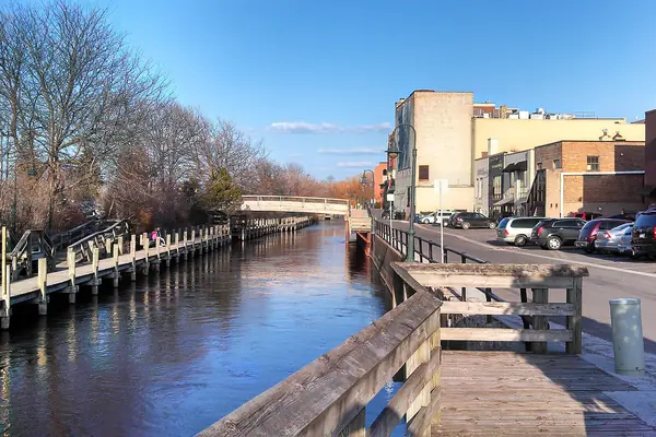The downtown River Walk