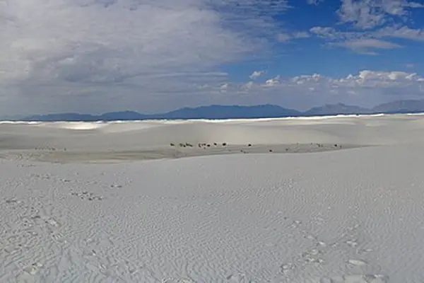 The world's largest gypsum dunefield